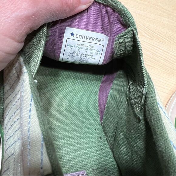 Converse Quilted Skid Grip EV2 1Y001 Slip On Shoes Unisex M 11 W 13 - Picture 8 of 8